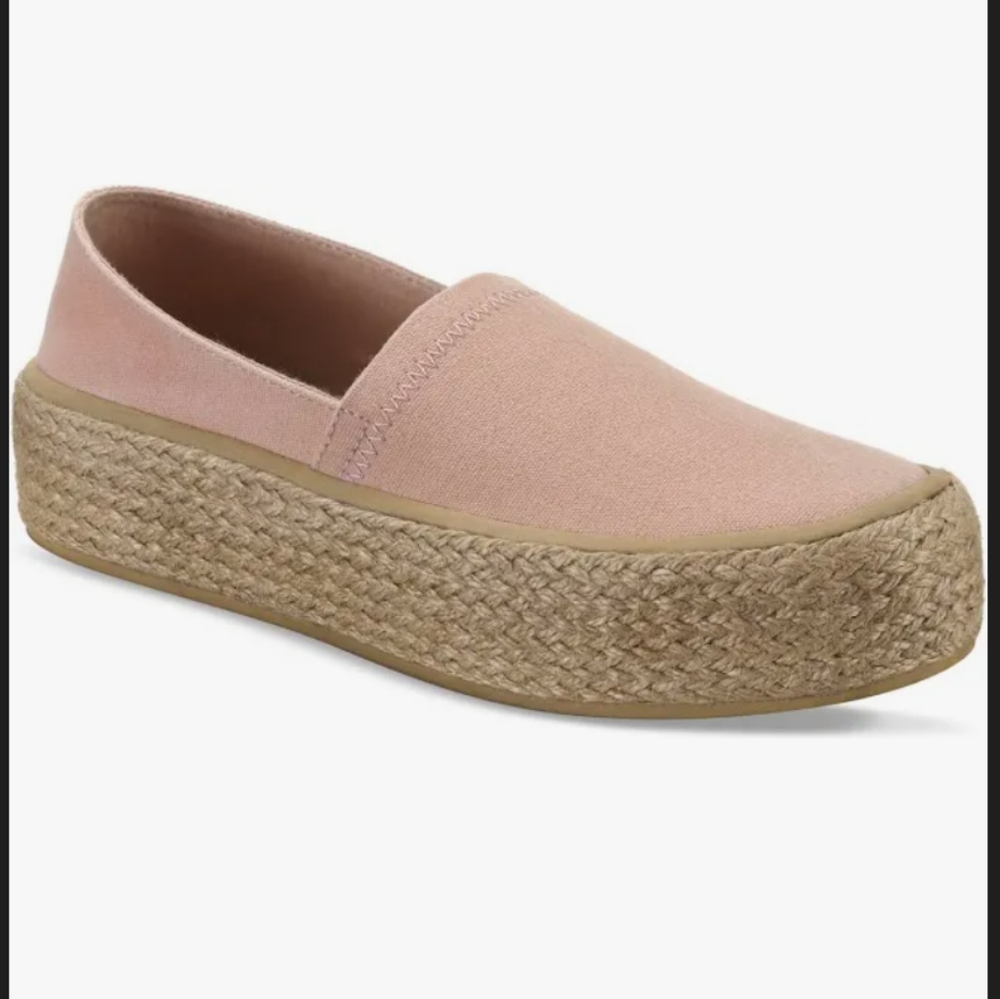 Sun + Stone Blush Sorenn Slip-On Espadrille Sneakers